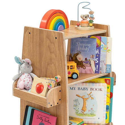 360° Revolving Kids Bookshelf